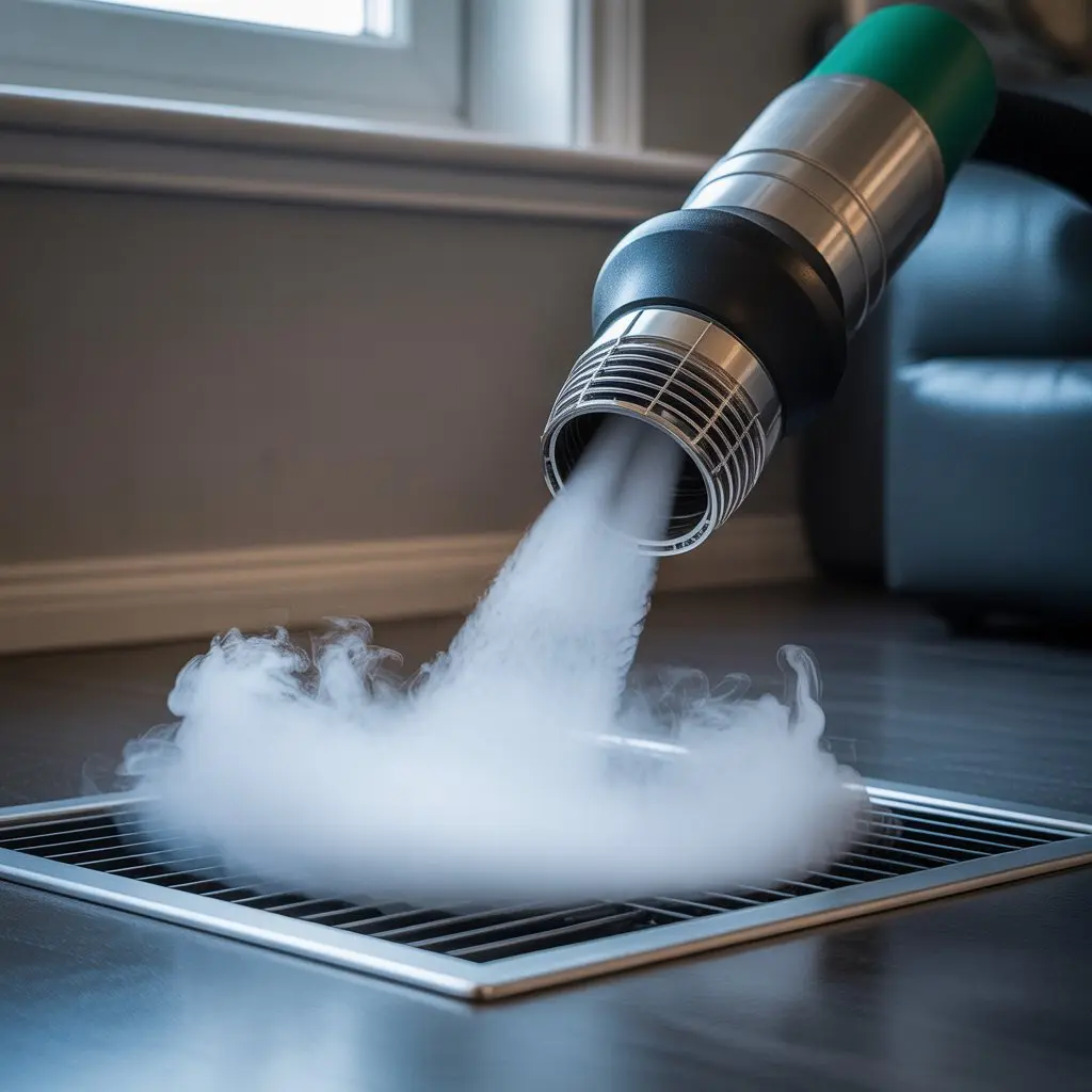 EPA approved air duct sanitizer that we use for sanitization after duct cleaning in fort collins co